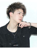 リップス 表参道店(LIPPS)&nbsp;ツーブロック刈り上げ【ダークアッシュ】メンズベリーショート