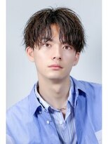 リップス レイ ギンザ(LIPPS Ray GINZA)&nbsp;センターパートマッシュ