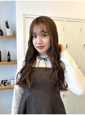 #ゆるふわパーマ風 #ロングウェーブ