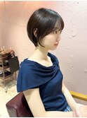 *滝田*小顔ショートマッシュボブレイヤー小顔似合わせ30代40代