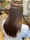 髪質改善ストレート