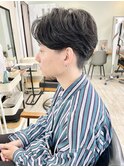メンズスタイル★毛流れパーマ