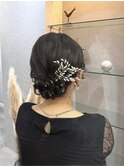 お呼ばれアレンジ/結婚式アレンジ/大宮美容室