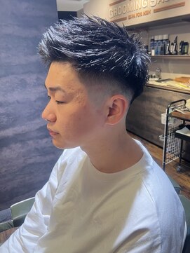 エクファフォーメン(EX-FA FOR MEN) ニュアンスパーマ/スペインカール/スパイキーショート/MEN'S