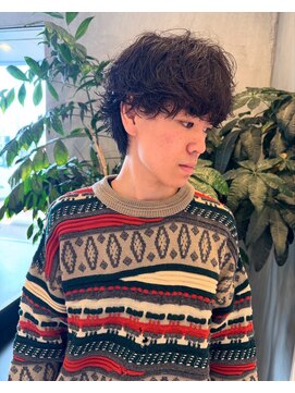 ラヴィズム 長岡店(LUVISM) シャドウパーマ韓国マッシュウルフニュアンスパーマ松崎新潟東区