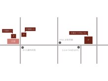 アノネ(anone)の雰囲気（店舗より100ｍほど離れた場所にも駐車場あり☆）