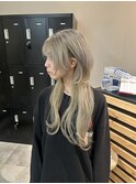 ウルフカット/グレージュ
