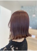 《HAIRZ》大岩真弓　春夏ピンク
