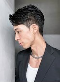 ブルーブラックスペインカールスパイキーショート_ba533741