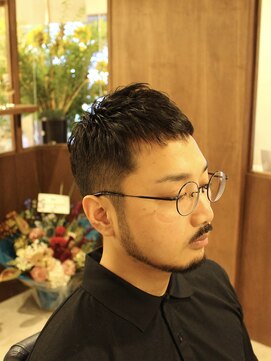 アザーハーフ(Other Half) 刈り上げ×クロップ　大人クロップスタイル！