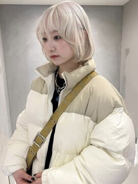 ペレ アネックス 大阪梅田茶屋町店(PELE ANNEX) くびれヘア/アプリコットオレンジ/夏のヘアアレンジ/梅田