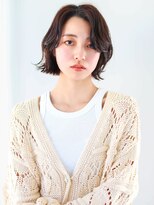 ガリカ 渋谷(Gallica)&nbsp;ワンカラーでできる地毛風カラーの外ハネボブ