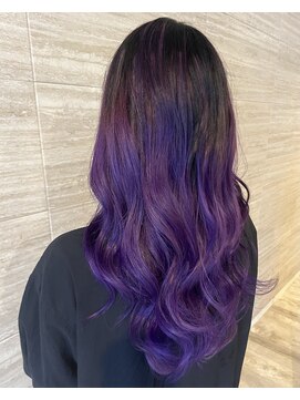 ヘアー スニップ(hair snip) ブリーチでも艶髪バレイヤージュ【上桂/桂】
