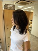 レイヤーカットレイヤースタイルミディアムレイヤー