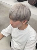 ハイトーンのプラチナシルバーマッシュ