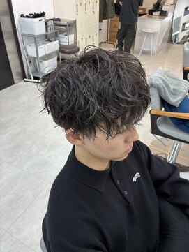 緩めスパイラルパーマ