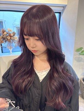 ヴィンス(vince) ラベンダー/暖色/紫/パープル/ダブルカラー