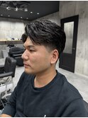MEN'SHAIRウルフカルマパーマメンズショートイージーパーマ