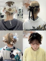 オニキス 原宿(ONYX) a191 成人式ヘアセット卒業式ヘアセット着付け振袖袴