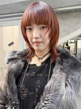 ゾーイ(ZOEY) 今泉　ボブヘア　ボブ　ブリーチなしダブルカラー　パーマ