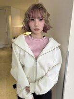 ニコフクオカヘアーメイク(NIKO Fukuoka Hair Make) 【NIKO】カラー/デザインカラー/ピンクベージュ