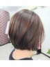 【前回から６週間以内】リタッチグレイカラー＋カット+3stepトリートメント