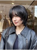レイヤーショートレイヤーボブレイヤー顔まわりカット