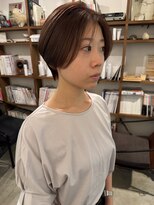 バローチェ 大阪 堀江(Barouche) 【Barouche/中島綾子】ハンサムショート ミルクブラウン