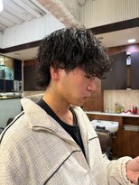 ヒップスリンク(Hip's Lnk)&nbsp;シャドウパーマ波巻きスパイラルパーマウルフパーマ