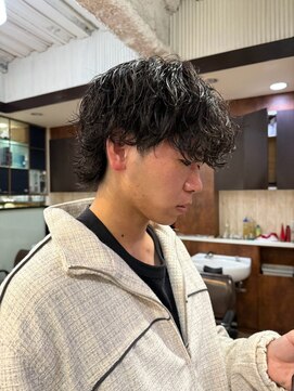 ヒップスリンク(Hip's Lnk) シャドウパーマ波巻きスパイラルパーマウルフパーマ