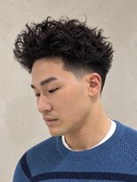 フランクスバーバーザスタンド(Frank’s barber the stand)&nbsp;ブッダパーマ/ニュアンスウルフ/ダウンバング/神楽坂 E