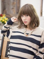 アーティスト 新宿アックス店(artist)&nbsp;エアリーグレージュ無造作カールボブディ☆artistAX 新宿