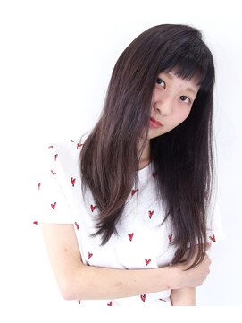ヘアメイク エイト キリシマ(hair make No.8 kirishima) 〔No.8 doc〕ダブルカラー 透明感　ラベンダーアッシュ