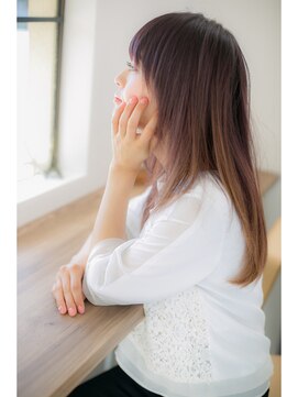 ヘアーショップ エヌアンドエー 越谷店(hair shop N&A) ナチュラルストレート×3Dレイヤーロング