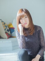 美容室 フラワー 平井店(flower)&nbsp;ミルクティストレートセミディ【平井】