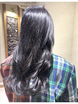 カルテット(Quartett) 【Quartett】ブルーブラック×韓国風