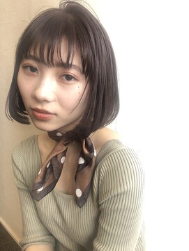 ミステローマ(MISTEROMA) 【MISTEROMA　大智】ミニボブシースルーバング