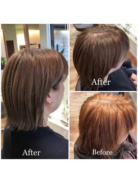 フラワーズビィーオーディー(FLOWERS BOD) 白髪が気になるお客様(40代)