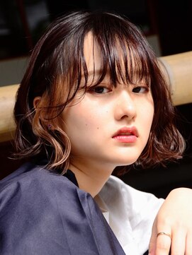 エガク(egaku) ナチュラルウェーブボブ