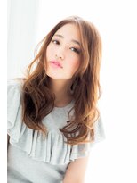 アクアオモテサンドウ(ACQUA omotesando)&nbsp;トリートメントデジタルパーマ　ロング　ウェーブ　【世良綾花】