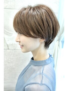 ジ オスカー(THE OSCAR) THE OSCAR  名駅　透明感フォギーベージュ/大人クールショート