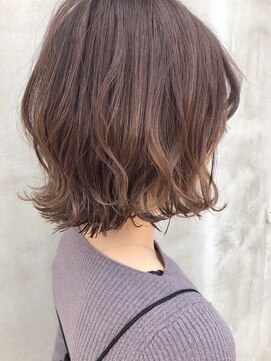 ココンヘアホーム(CoCon HAIR HOME) ボブ×コテ風パーマ