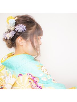 ヘアーサロン アモル(HAIR SALON Amor) #ヘアセット #成人式 #下関