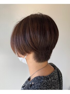 アンドアイズム(and.I'sm) 暖色系カラー×ハンサムショート/小顔補正立体カット