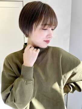 レトン 銀座(leton) 似合わせカット/アースカラー/くびれヘア/ツートーンカラー