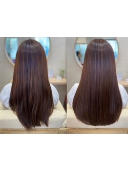 エイジングケアメニュー『髪セレブ』で叶う圧倒的な艶と手触り♪大人女性の悩みを解消し理想の美髪へ◎