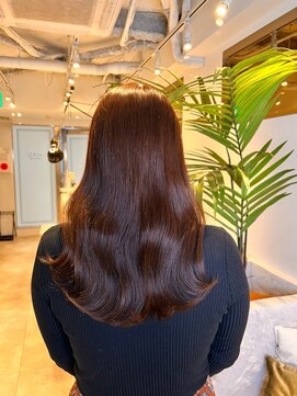 ジーナ 船橋(Zina) 大人かわいい20代30代40代小顔ショコラベージュ１Zina船橋