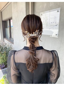 ルブランヘアギャラリー(Le blanc hair gallery) 編み下ろし