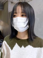 アイティーバイアルバム 藤沢店(IT by ALBUM)&nbsp;ラベンダーグレージュボブ_大人ガーリーチョコレート_ba442781