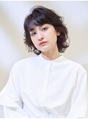 ミディレイヤー　パーマスタイル　恵比寿　大平彩